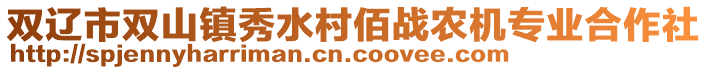 雙遼市雙山鎮秀水村佰戰農機專業合作社