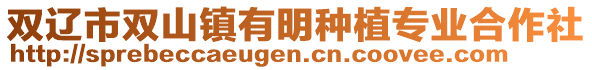雙遼市雙山鎮有明種植專業合作社