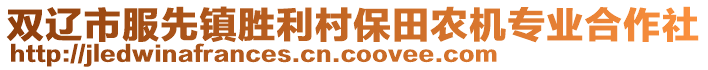雙遼市服先鎮勝利村保田農機專業合作社