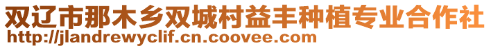 雙遼市那木鄉(xiāng)雙城村益豐種植專業(yè)合作社