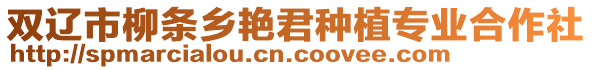 雙遼市柳條鄉艷君種植專業合作社