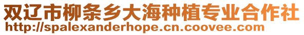 雙遼市柳條鄉大海種植專業合作社