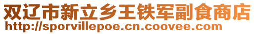 雙遼市新立鄉王鐵軍副食商店