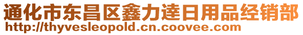 通化市東昌區(qū)鑫力逹日用品經銷部