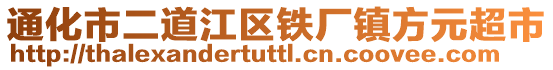 通化市二道江區(qū)鐵廠鎮(zhèn)方元超市