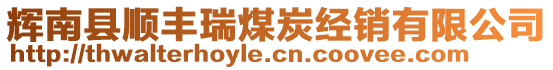 輝南縣順豐瑞煤炭經(jīng)銷有限公司