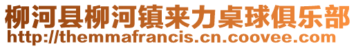 柳河县柳河镇来力桌球俱乐部