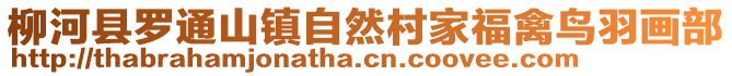 柳河縣羅通山鎮(zhèn)自然村家福禽鳥羽畫部