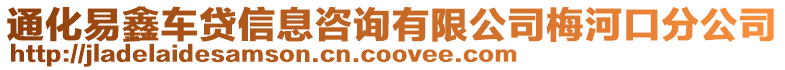通化易鑫車貸信息咨詢有限公司梅河口分公司