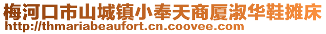 梅河口市山城鎮(zhèn)小奉天商廈淑華鞋攤床