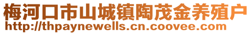 梅河口市山城鎮陶茂金養殖戶