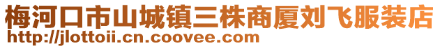 梅河口市山城鎮三株商廈劉飛服裝店