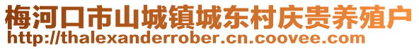 梅河口市山城鎮(zhèn)城東村慶貴養(yǎng)殖戶