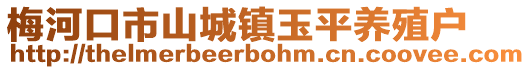 梅河口市山城鎮(zhèn)玉平養(yǎng)殖戶
