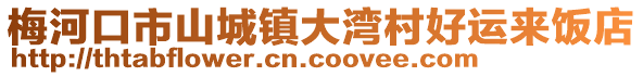 梅河口市山城鎮(zhèn)大灣村好運(yùn)來(lái)飯店