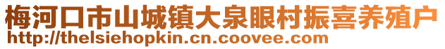 梅河口市山城鎮大泉眼村振喜養殖戶
