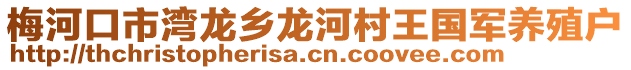 梅河口市灣龍鄉(xiāng)龍河村王國軍養(yǎng)殖戶