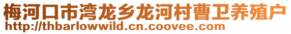 梅河口市灣龍鄉(xiāng)龍河村曹衛(wèi)養(yǎng)殖戶