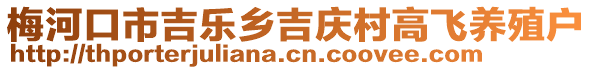 梅河口市吉樂鄉(xiāng)吉慶村高飛養(yǎng)殖戶