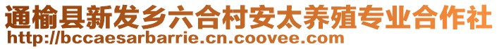 通榆县新发乡六合村安太养殖专业合作社