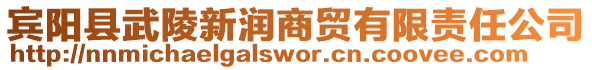 賓陽(yáng)縣武陵新潤(rùn)商貿(mào)有限責(zé)任公司