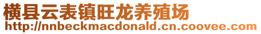 橫縣云表鎮旺龍養殖場