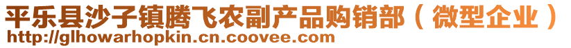 平樂(lè)縣沙子鎮(zhèn)騰飛農(nóng)副產(chǎn)品購(gòu)銷部（微型企業(yè)）