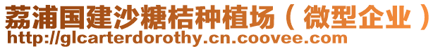 荔浦國建沙糖桔種植場（微型企業(yè)）