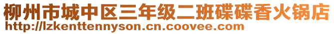 柳州市城中區(qū)三年級(jí)二班碟碟香火鍋店