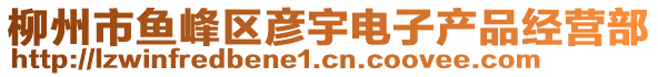 柳州市魚峰區(qū)彥宇電子產(chǎn)品經(jīng)營部