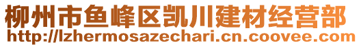 柳州市魚(yú)峰區(qū)凱川建材經(jīng)營(yíng)部