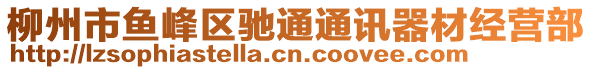 柳州市魚峰區(qū)馳通通訊器材經(jīng)營部