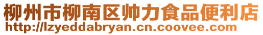 柳州市柳南區(qū)帥力食品便利店