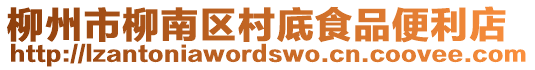 柳州市柳南區(qū)村底食品便利店