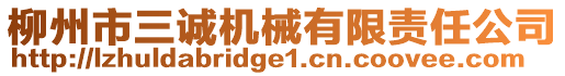 柳州市三誠(chéng)機(jī)械有限責(zé)任公司