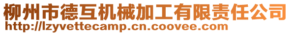 柳州市德互機(jī)械加工有限責(zé)任公司