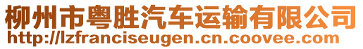 柳州市粵勝汽車運(yùn)輸有限公司