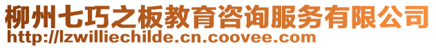 柳州七巧之板教育咨詢服務有限公司