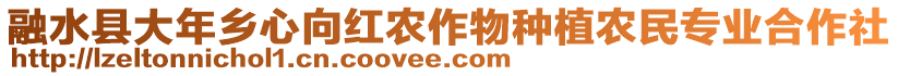 融水縣大年鄉(xiāng)心向紅農(nóng)作物種植農(nóng)民專業(yè)合作社