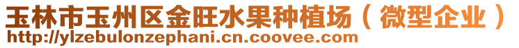 玉林市玉州區(qū)金旺水果種植場（微型企業(yè)）