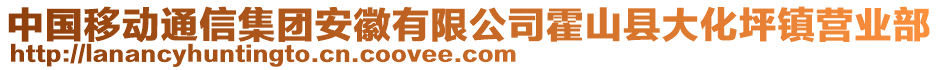 中國(guó)移動(dòng)通信集團(tuán)安徽有限公司霍山縣大化坪鎮(zhèn)營(yíng)業(yè)部