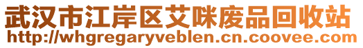 武漢市江岸區(qū)艾咪廢品回收站