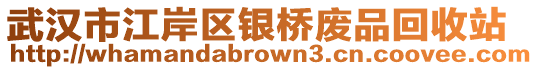 武漢市江岸區(qū)銀橋廢品回收站