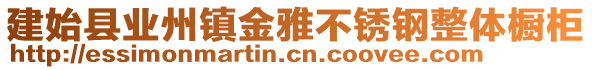 建始縣業(yè)州鎮(zhèn)金雅不銹鋼整體櫥柜