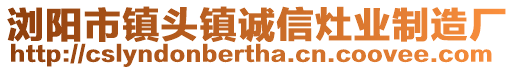 瀏陽市鎮(zhèn)頭鎮(zhèn)誠信灶業(yè)制造廠