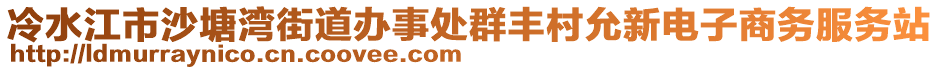 冷水江市沙塘灣街道辦事處群豐村允新電子商務(wù)服務(wù)站