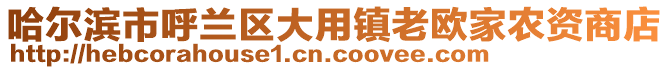 哈爾濱市呼蘭區(qū)大用鎮(zhèn)老歐家農(nóng)資商店