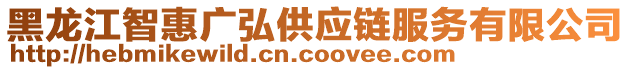 黑龙江智惠广弘供应链服务有限公司