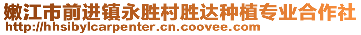 嫩江市前進(jìn)鎮(zhèn)永勝村勝達(dá)種植專(zhuān)業(yè)合作社