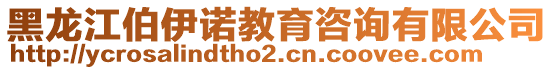 黑龍江伯伊諾教育咨詢有限公司